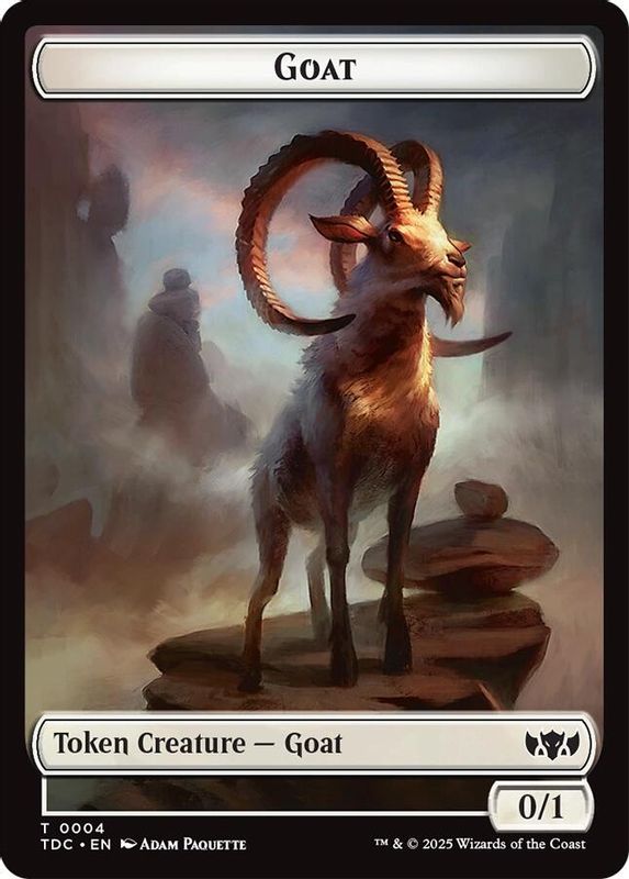 Goat // Timeless Witness Double-Sided Token - 4 // 11 - Token