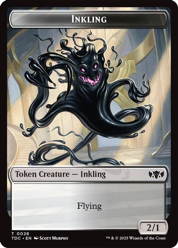 Inkling // Insect (0023) Double-Sided Token - 28 // 23 - Token
