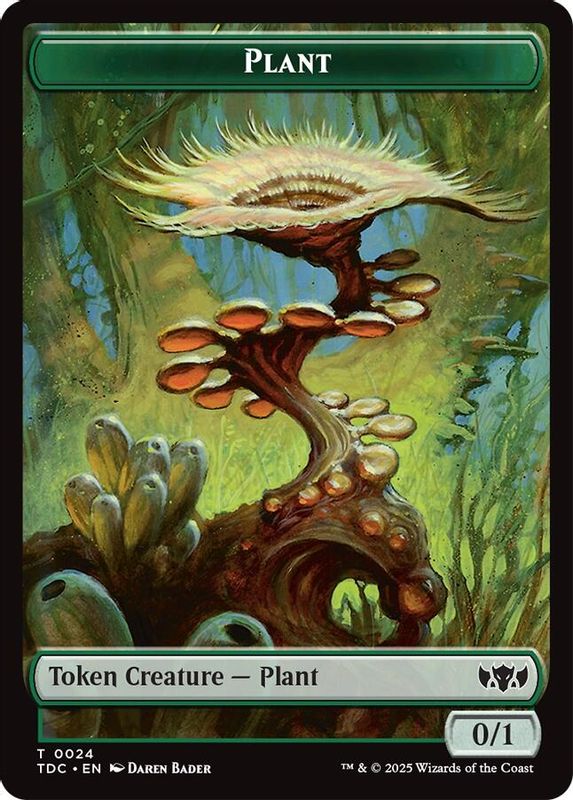 Plant // Goat Double-Sided Token - 24 // 4 - Token