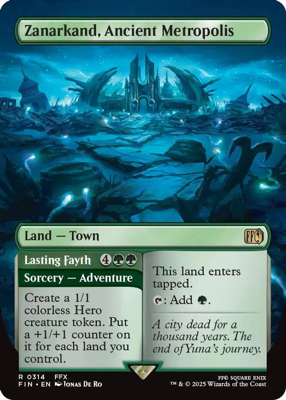 Zanarkand, Ancient Metropolis (Borderless) - 314 - Rare