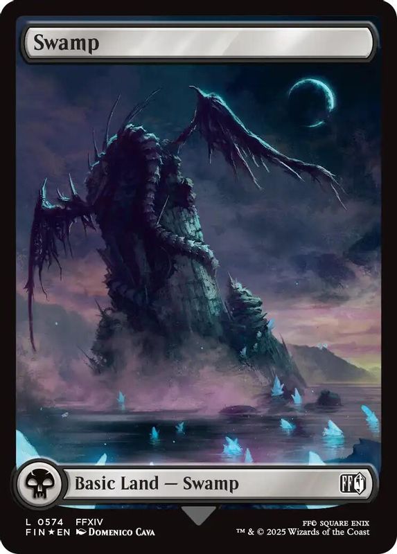 Swamp (0574) (Surge Foil) - 574 - Land