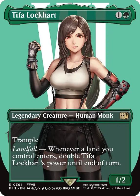 Tifa Lockhart (Borderless) - 391 - Rare