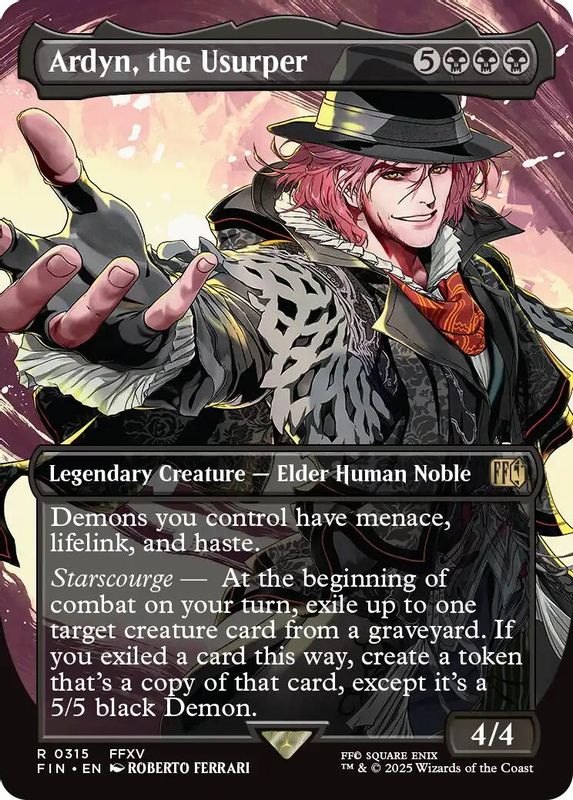 Ardyn, the Usurper (Borderless) (0315) - 315 - Rare