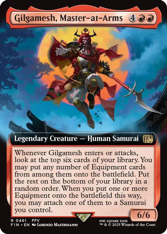 Gilgamesh, Master-at-Arms (Extended Art) - 461 - Rare