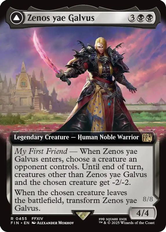 Zenos Yae Galvus (Extended Art) - 455 - Rare