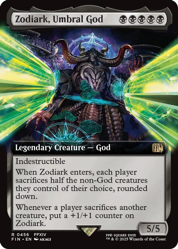 Zodiark, Umbral God (Extended Art) - 456 - Rare
