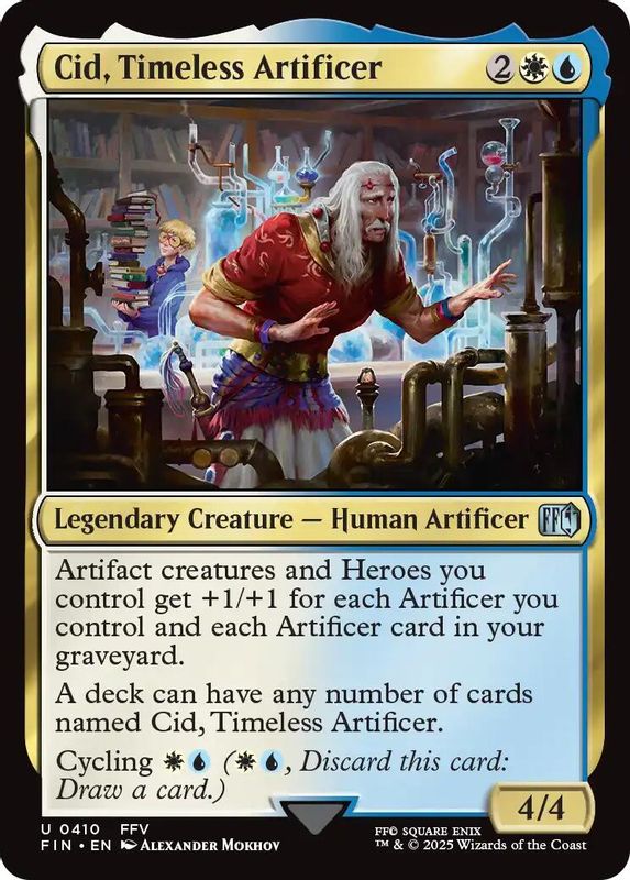 Cid, Timeless Artificer (0410) - 410 - Uncommon
