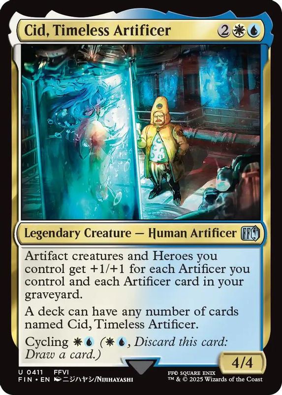 Cid, Timeless Artificer (0411) - 411 - Uncommon