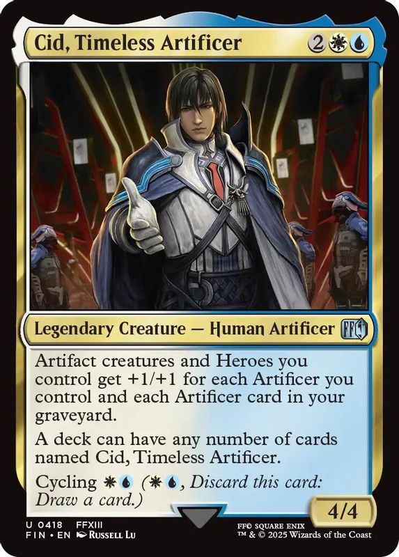Cid, Timeless Artificer (0418) - 418 - Uncommon