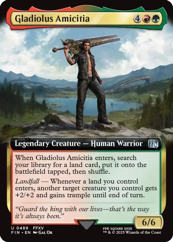 Gladiolus Amicitia (Extended Art) - 489 - Uncommon