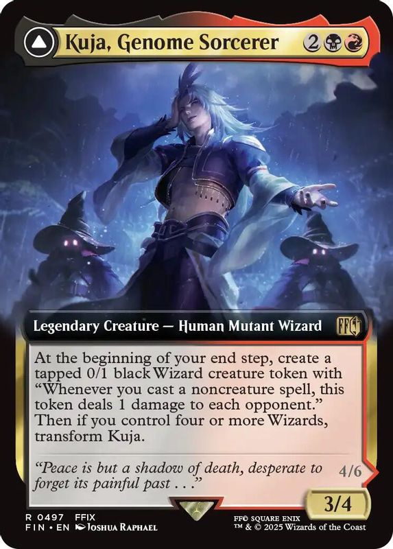 Kuja, Genome Sorcerer (Extended Art) - 497 - Rare