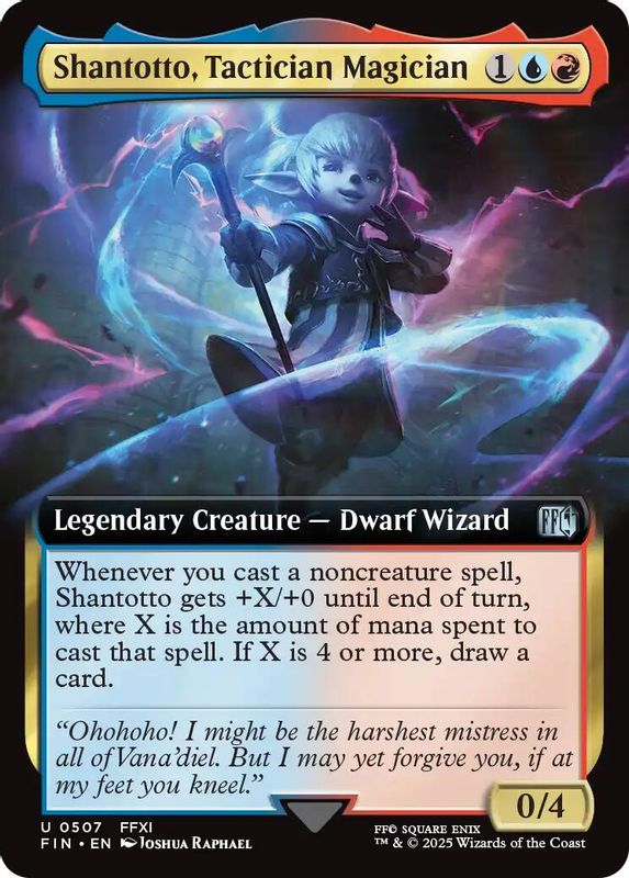 Shantotto, Tactician Magician (Extended Art) - 507 - Uncommon