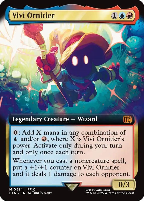 Vivi Ornitier (Extended Art) - 514 - Mythic