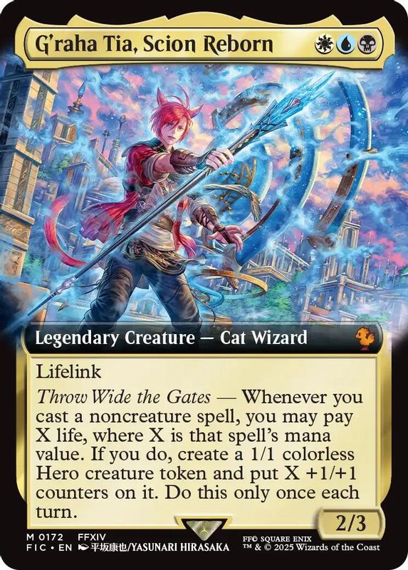 G'raha Tia, Scion Reborn (Extended Art) - 172 - Mythic