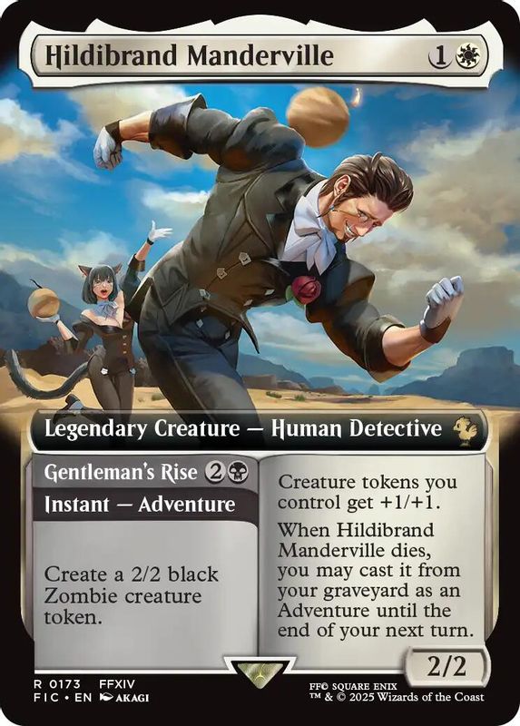 Hildibrand Manderville (Extended Art) - 173 - Rare