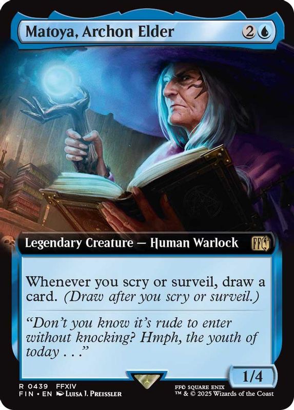 Matoya, Archon Elder (Extended Art) - 439 - Rare