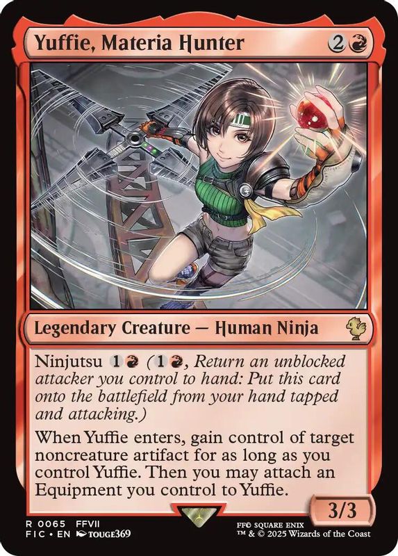 Yuffie, Materia Hunter - 65 - Rare