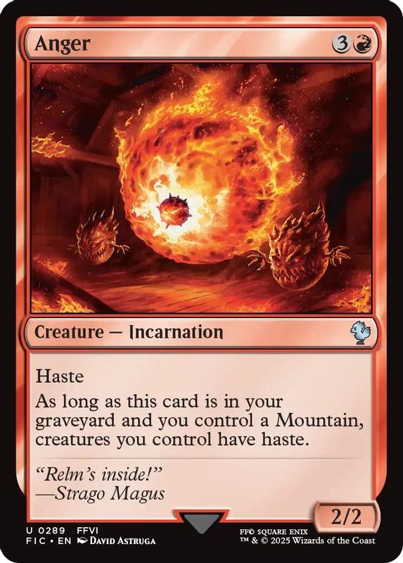 Anger - 289 - Uncommon