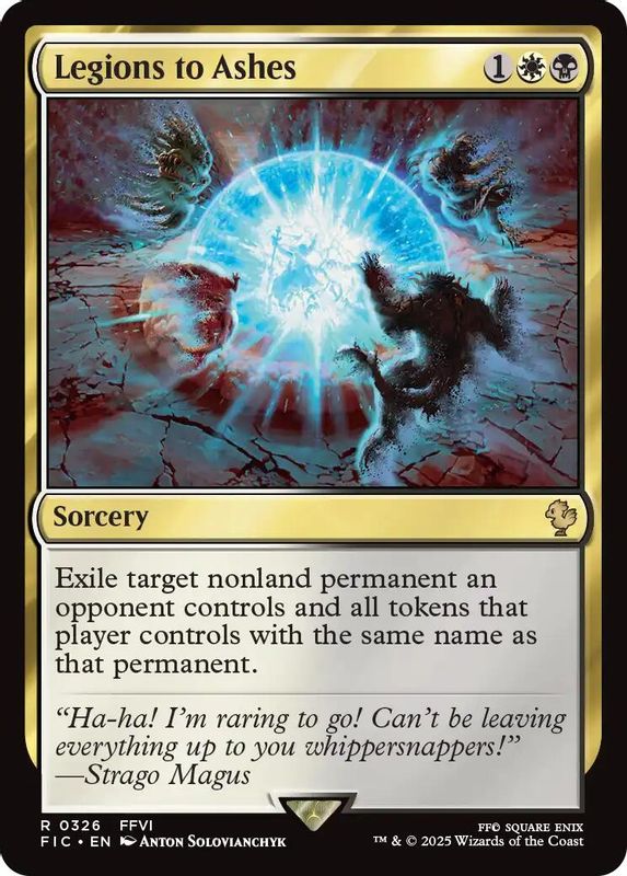 Legions to Ashes - 326 - Rare