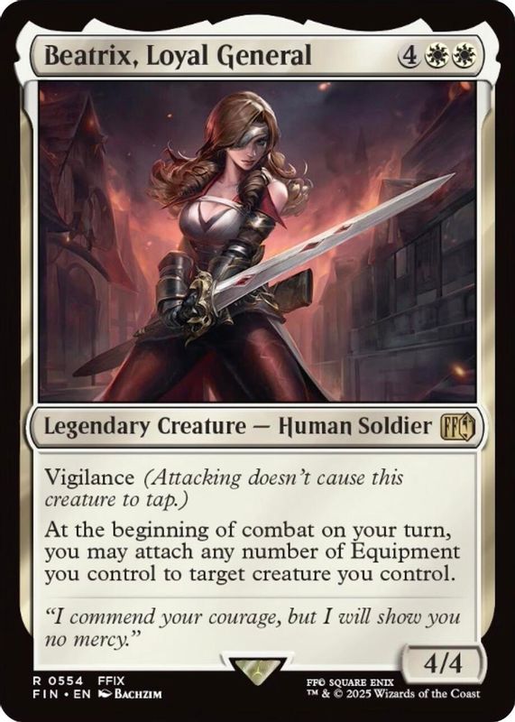 Beatrix, Loyal General - 554 - Rare