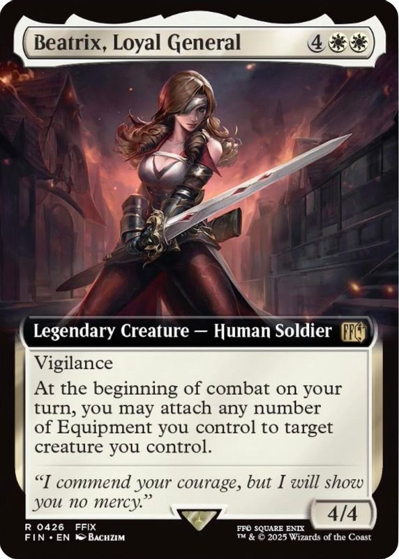Beatrix, Loyal General (Extended Art) - 426 - Rare