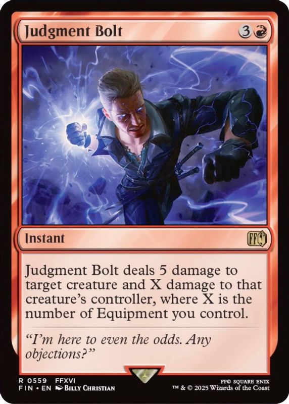 Judgment Bolt - 559 - Rare