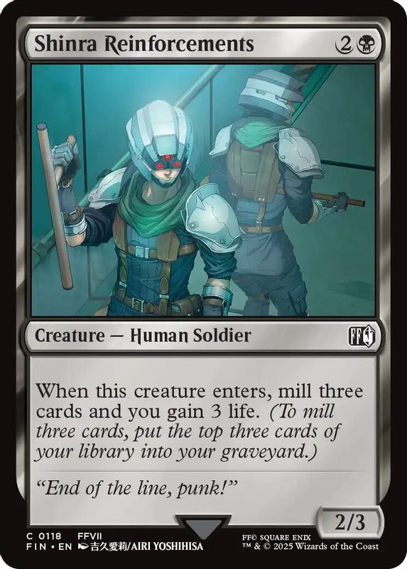 Shinra Reinforcements - 118 - Common