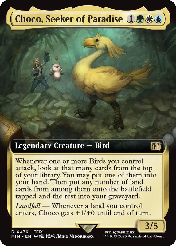 Choco, Seeker of Paradise (Extended Art) - 479 - Rare