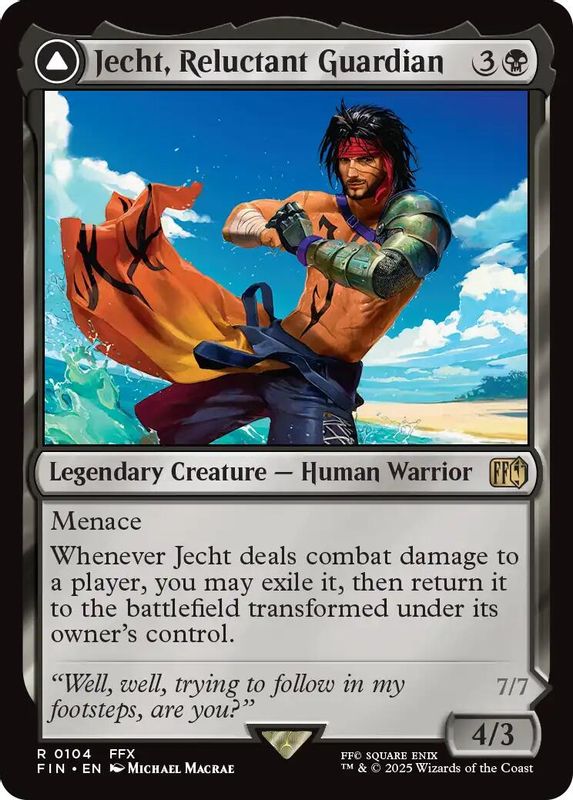Jecht, Reluctant Guardian - 104 - Rare
