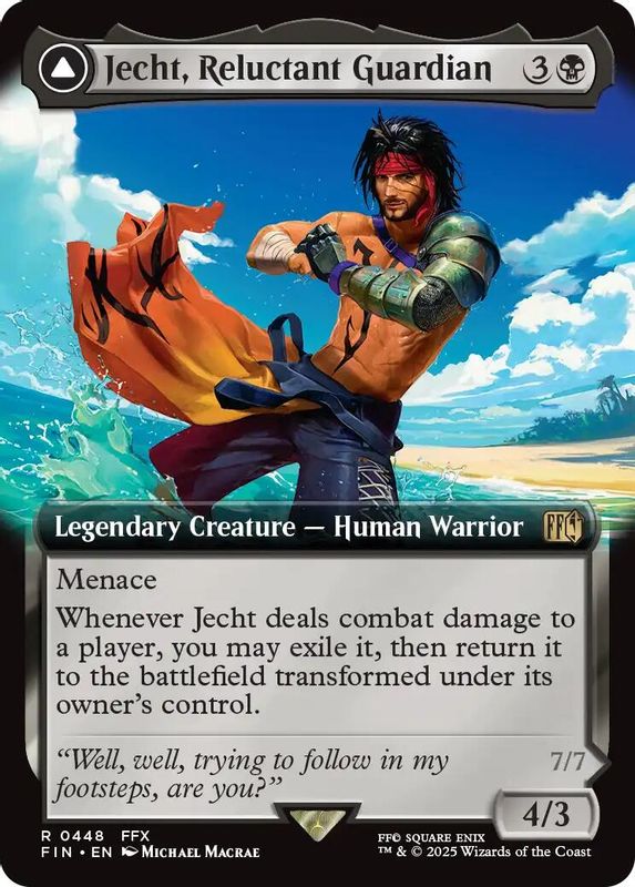 Jecht, Reluctant Guardian (Extended Art) - 448 - Rare