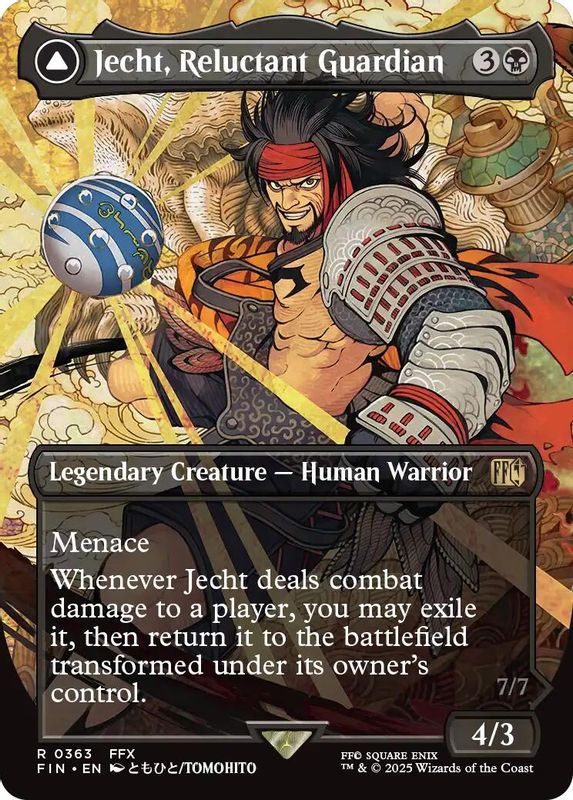 Jecht, Reluctant Guardian (Borderless) - 363 - Rare