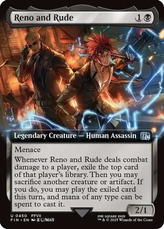 Reno and Rude (Extended Art) - 450 - Uncommon
