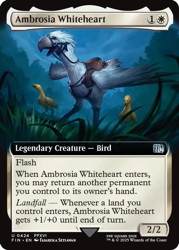 Ambrosia Whiteheart (Extended Art) - 424 - Uncommon