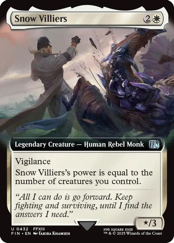 Snow Villiers (Extended Art) - 432 - Uncommon