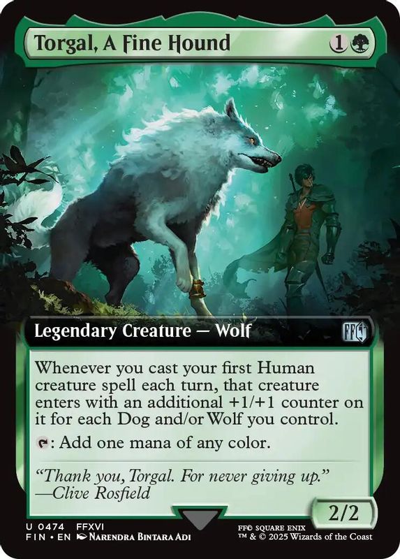 Torgal, A Fine Hound (Extended Art) - 474 - Uncommon