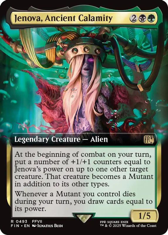 Jenova, Ancient Calamity (Extended Art) - 228 - Rare