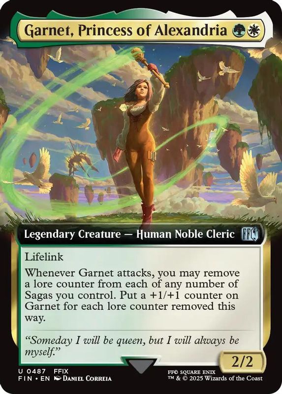 Garnet, Princess of Alexandria (Extended Art) - 487 - Uncommon