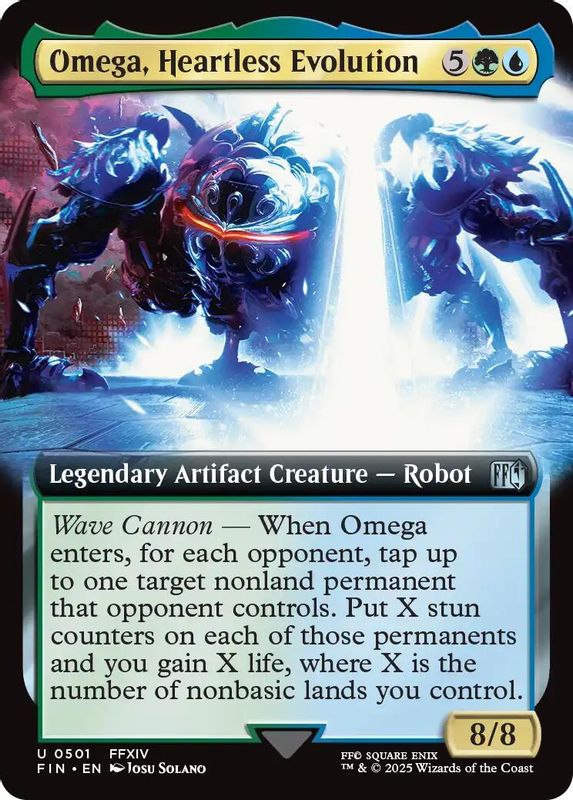 Omega, Heartless Evolution (Extended Art) - 501 - Uncommon