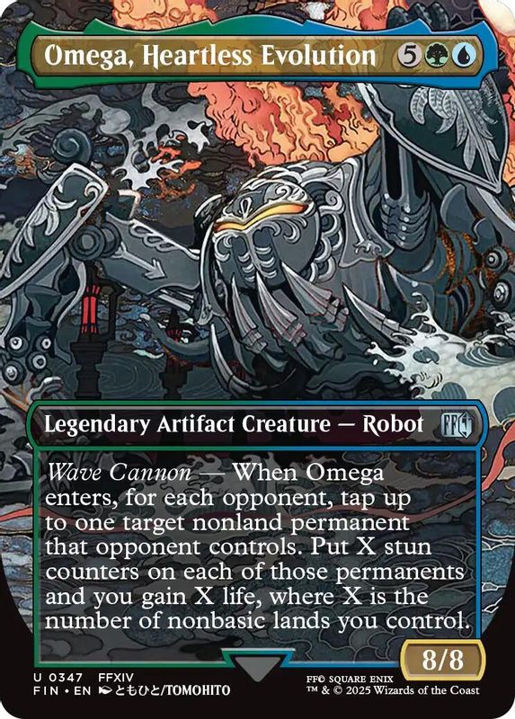 Omega, Heartless Evolution (Borderless) - 347 - Uncommon