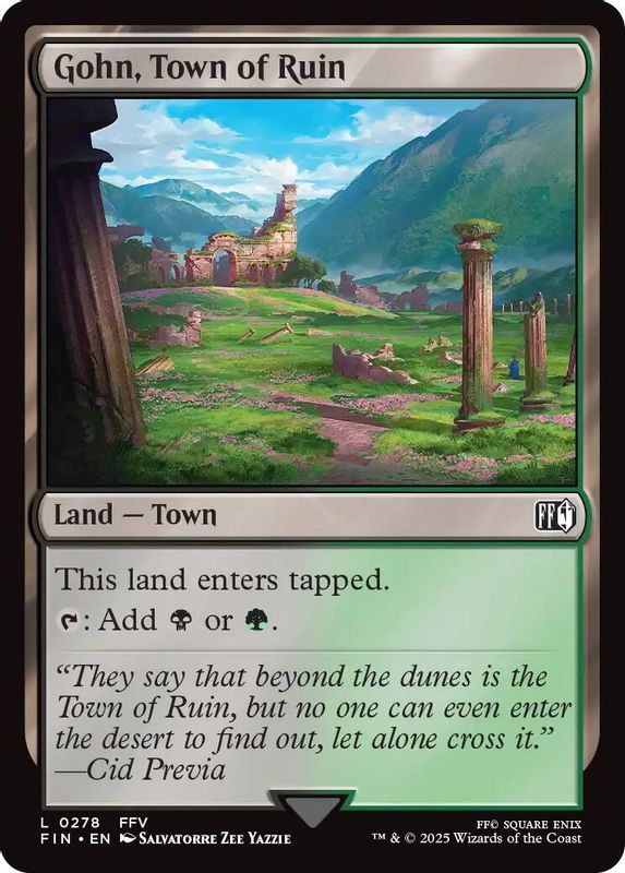 Gohn, Town of Ruin - 278 - Land