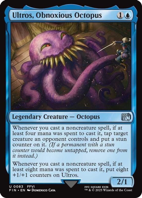 Ultros, Obnoxious Octopus - 83 - Uncommon
