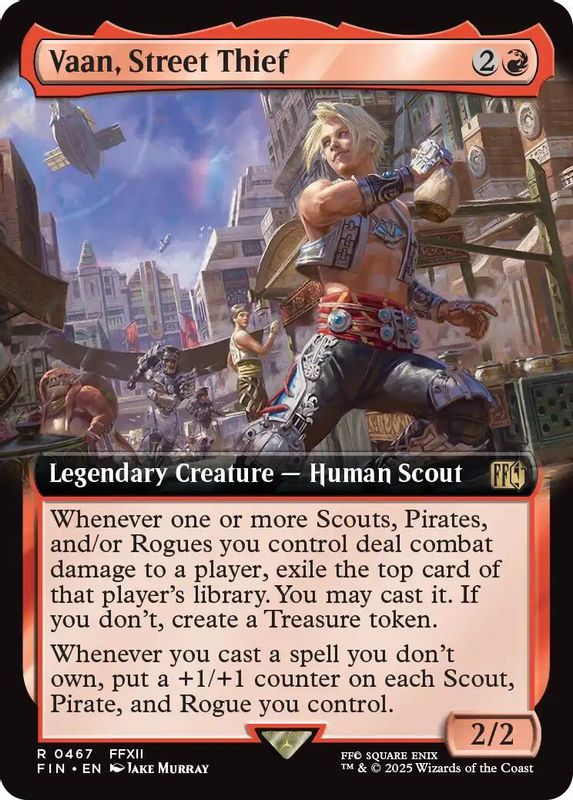 Vaan, Street Thief (Extended Art) - 467 - Rare