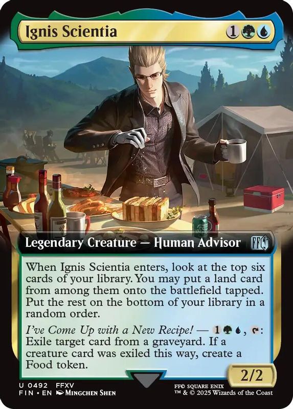 Ignis Scientia (Extended Art) - 492 - Uncommon