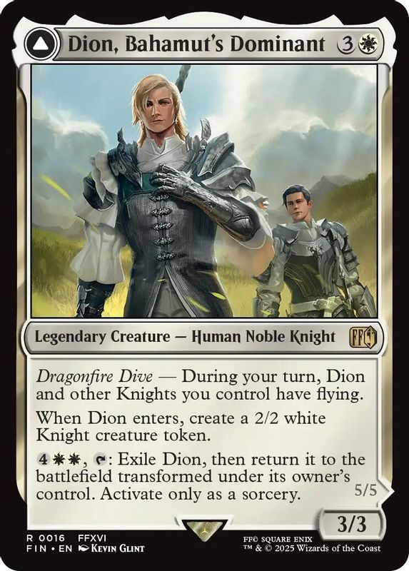 Dion, Bahamut's Dominant - 16 - Rare