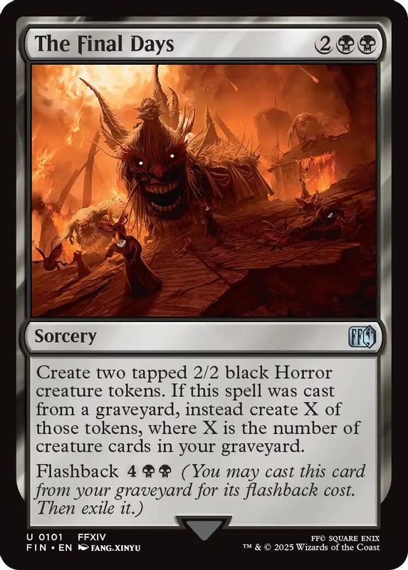 The Final Days - 101 - Uncommon