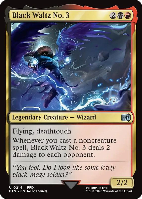 Black Waltz No. 3 - 214 - Uncommon