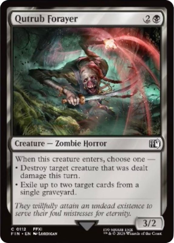 Qutrub Forayer - 112 - Common