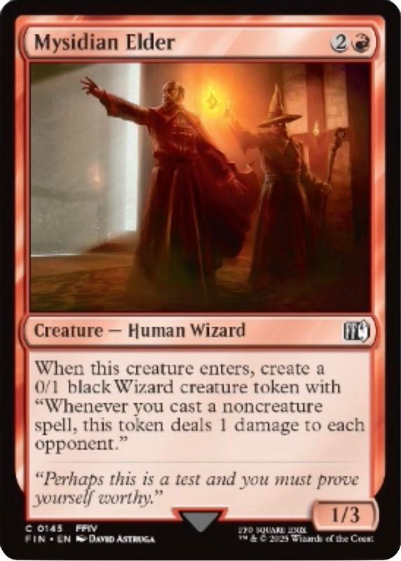 Mysidian Elder - 145 - Common