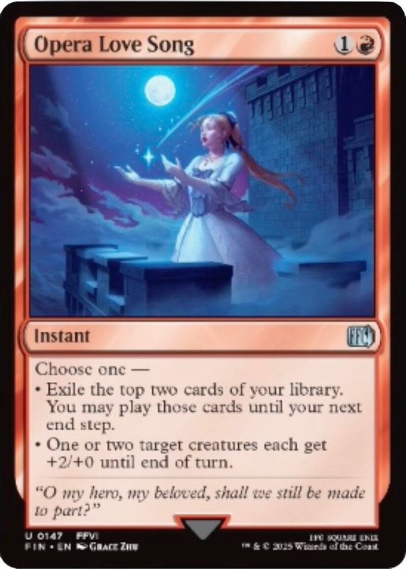 Opera Love Song - 147 - Uncommon