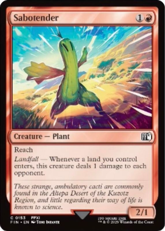 Sabotender - 153 - Common